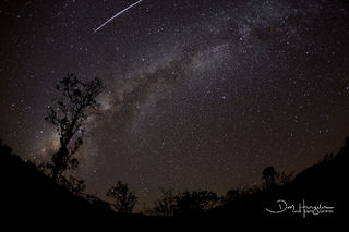 Meteor Over Milkyway