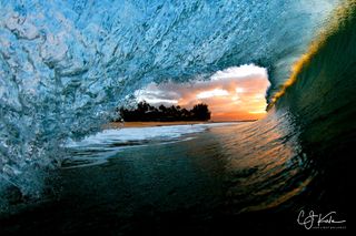 Surfer Sunset