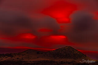 Mauna Loa Impression in Red