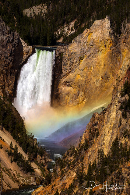 Lower Yellow Stone Falls V print