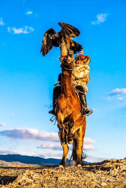 Horsemen print