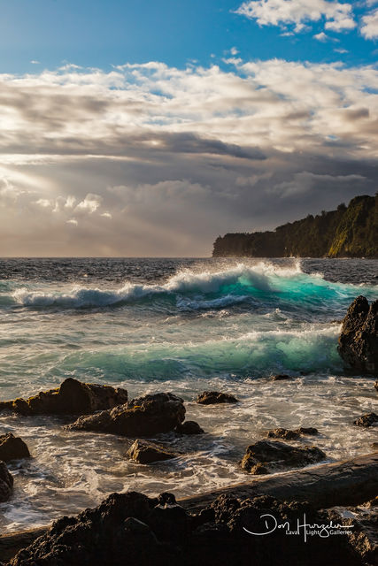 Lapahoehoe Backlit print