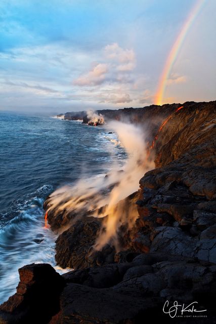 Lava Paradise print