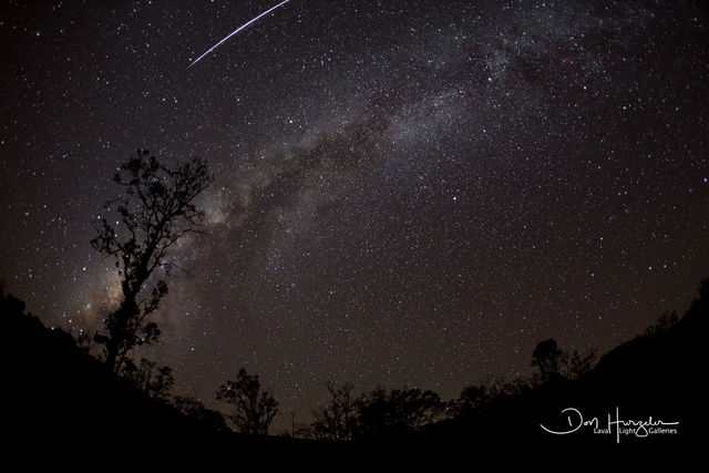 Meteor Over Milkyway print