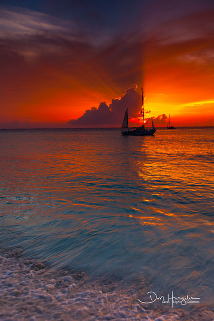 Red Sail Sunset print