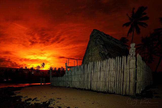 Refuge Ablaze print