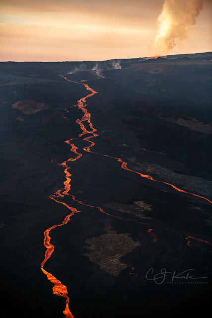 Rivers Run Down It print