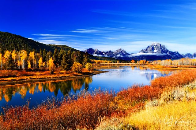 Teton Color print