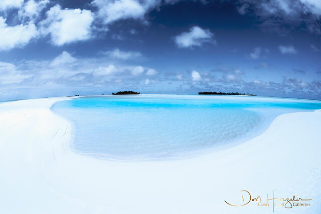 Honeymoon Island Aitutaki print