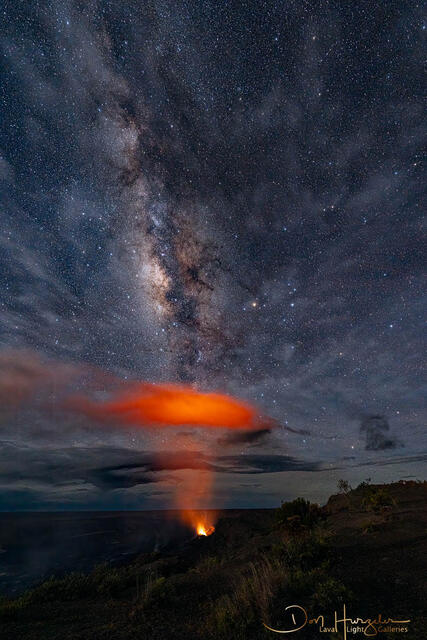 Milky Way to Caldera print
