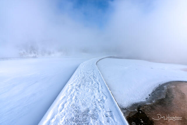 Into the Ice and Steam print
