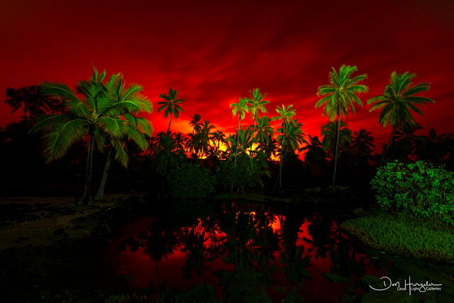 Mauna Loa Sky 1st Night print
