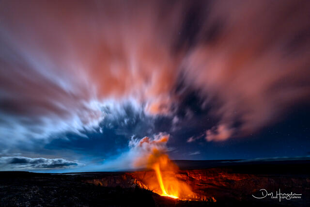 Kilauea Pink print