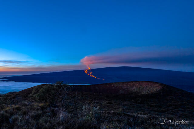 Mauna Loa Bowl print
