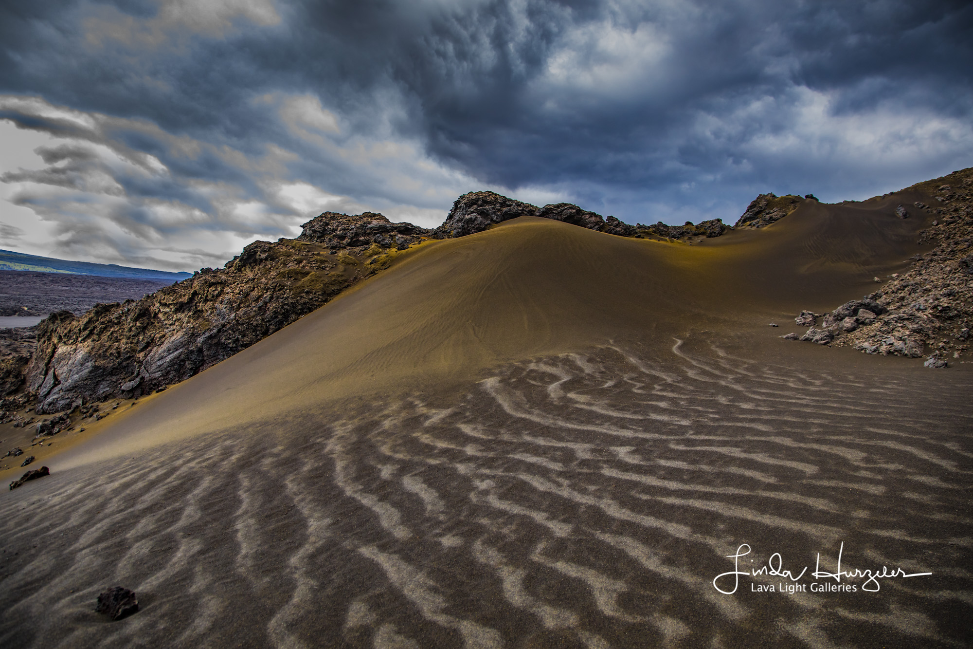 Ka'u Desert A long hike out to the Ka'u desert to find this old cinder cone and lots of Pele's hair.
