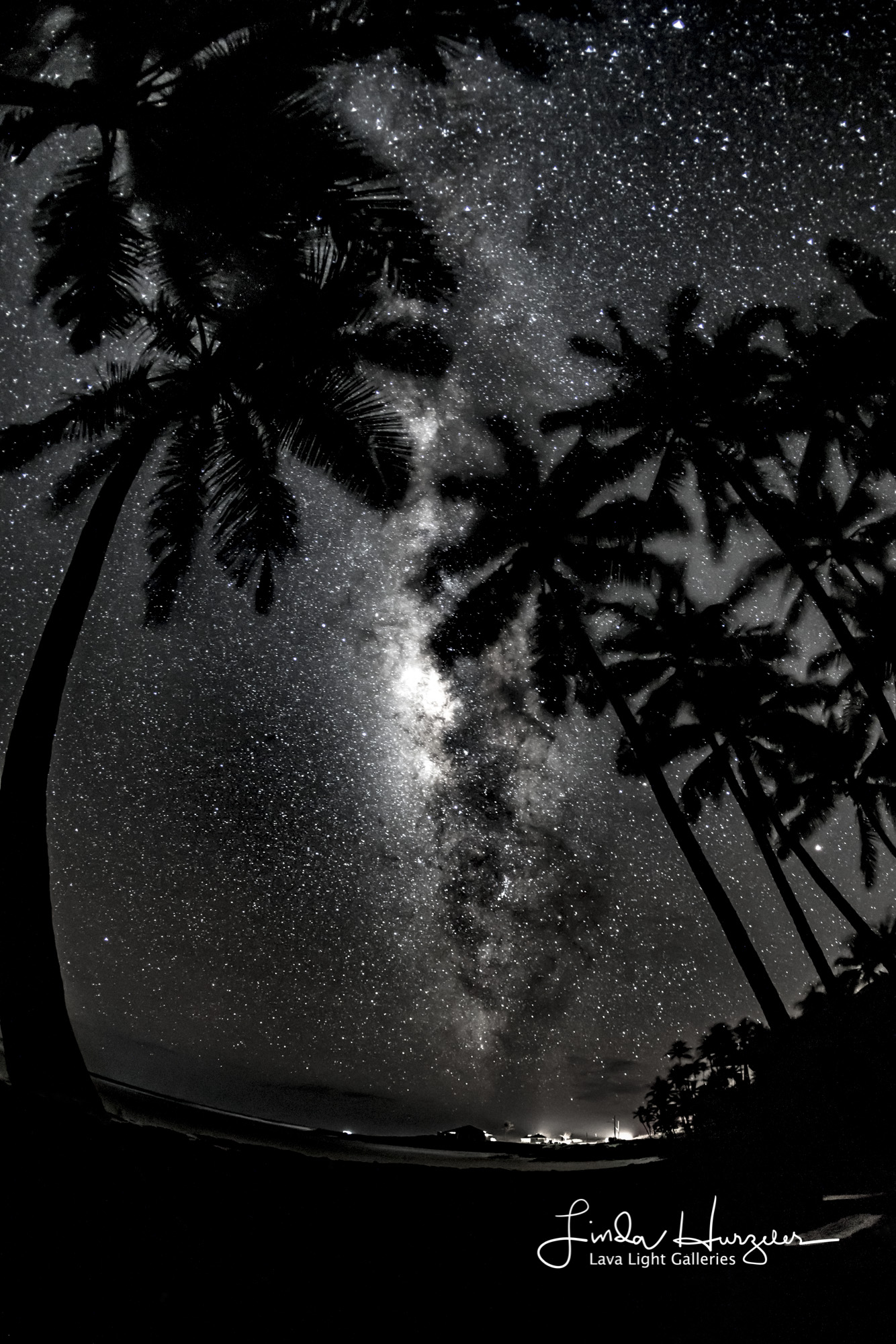 Black Sand Night This shot is not possible now...a huge light has been placed here ruining the night sky.