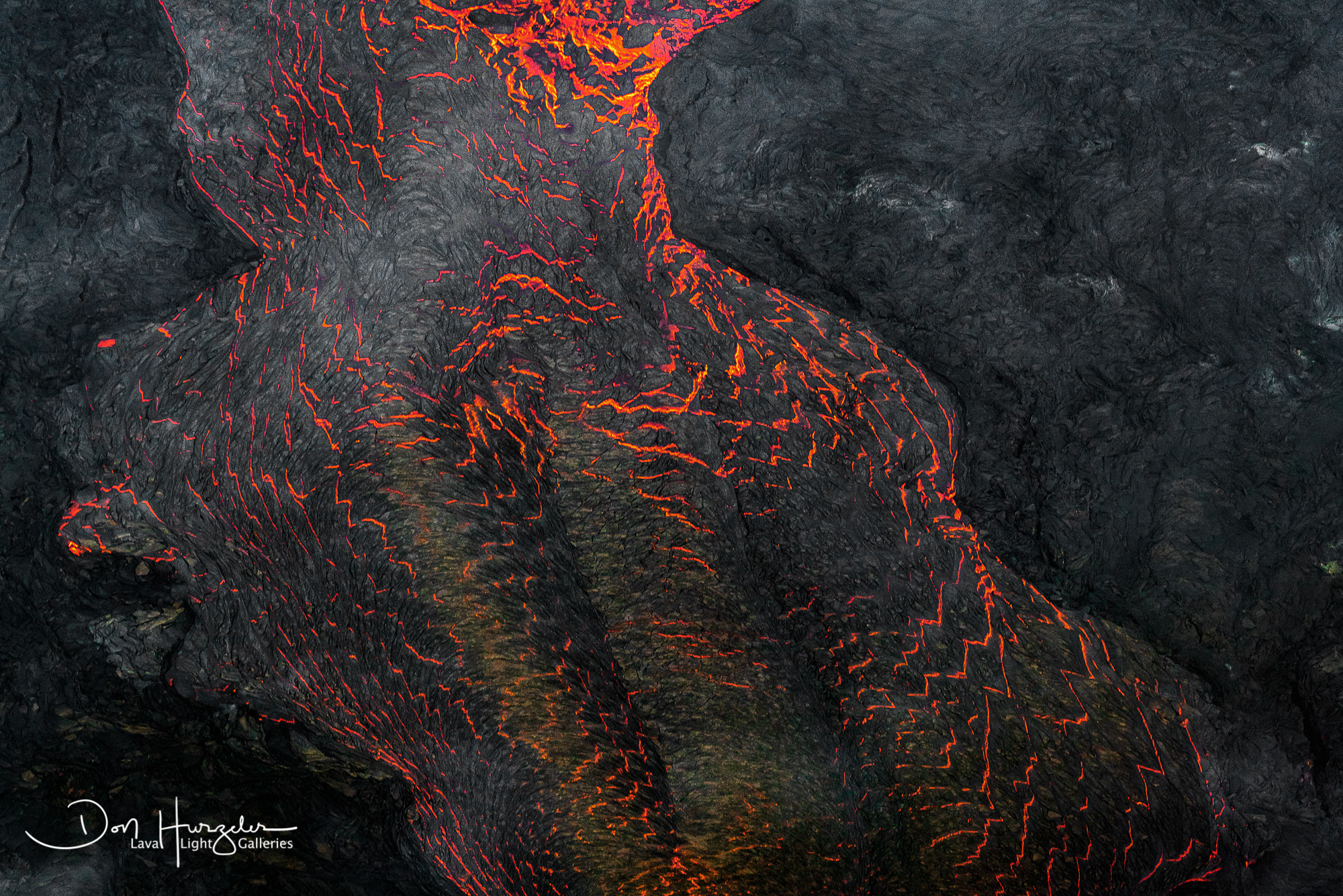 Lots of lava flowing.