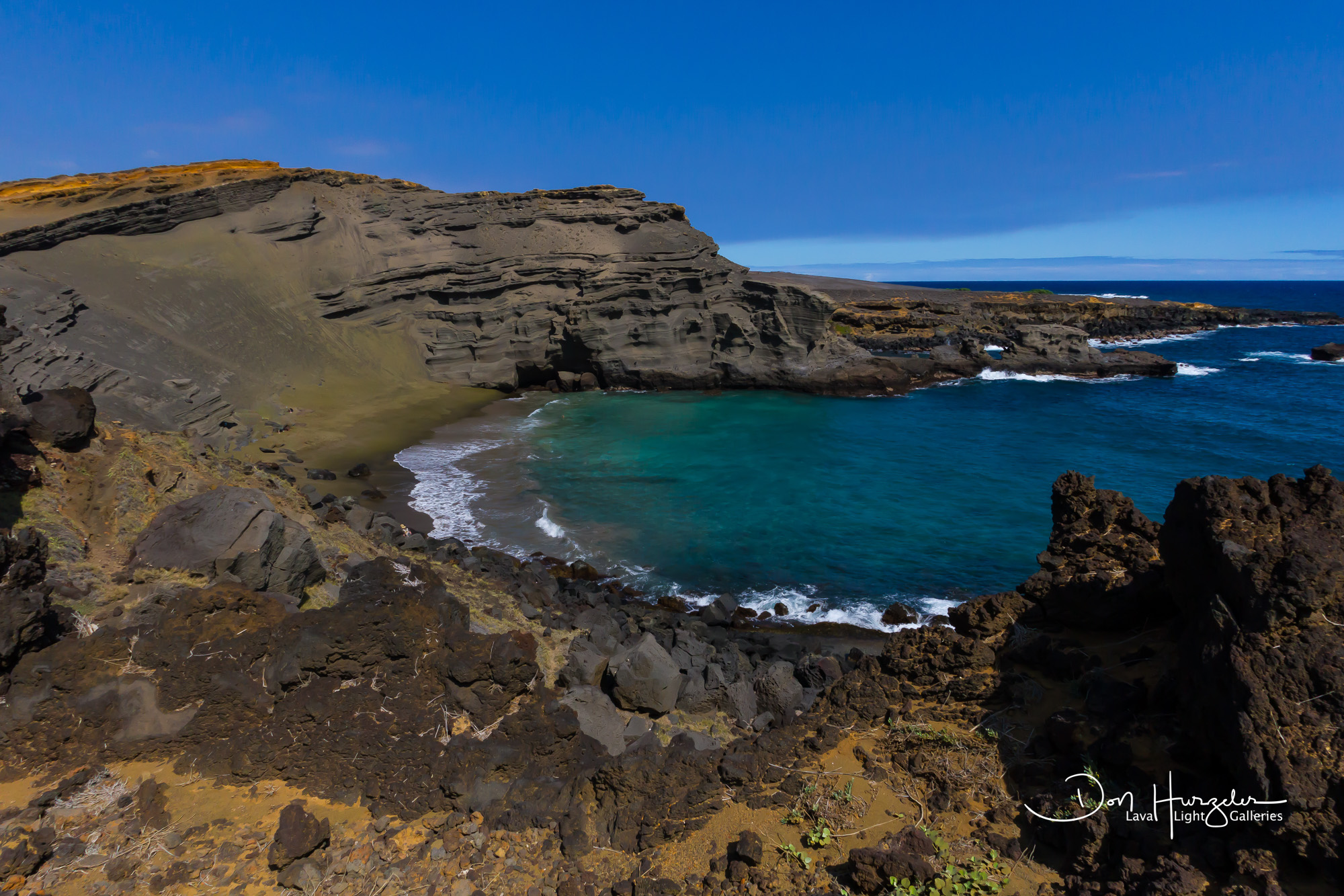 Green Sands Beach.