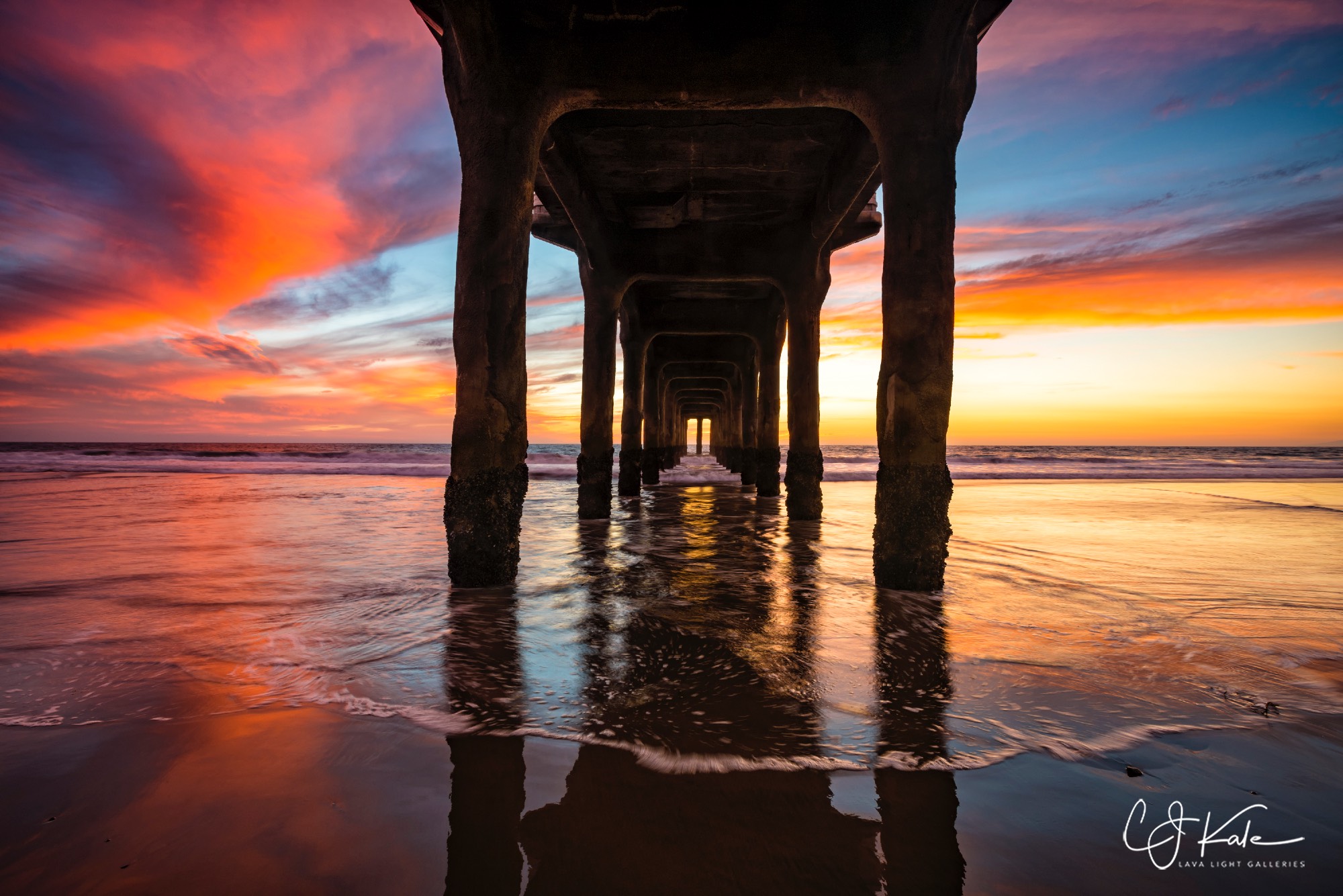 Manhattan Beach Pier.