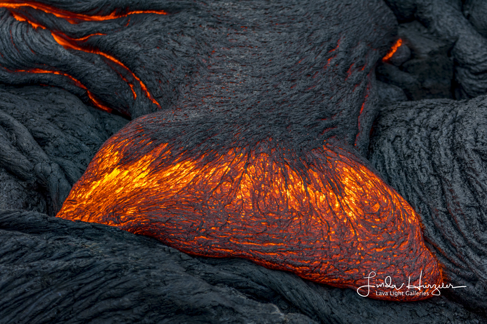 All kinds of shapes seen on the lava field...including this mermaid tail.