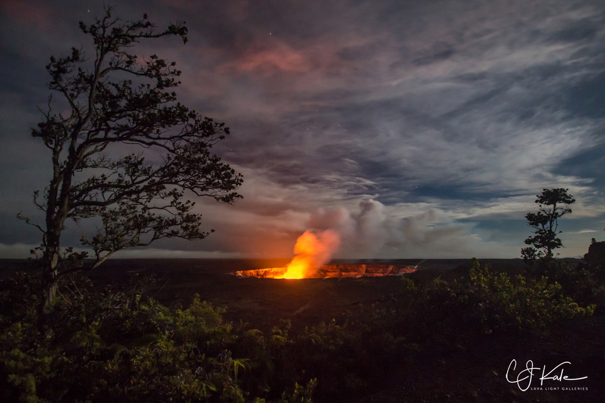 Halema'uma'u Crater.