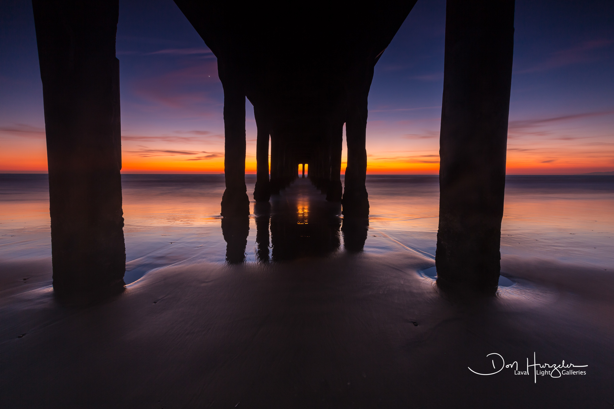 Manhattan Beach Pier.