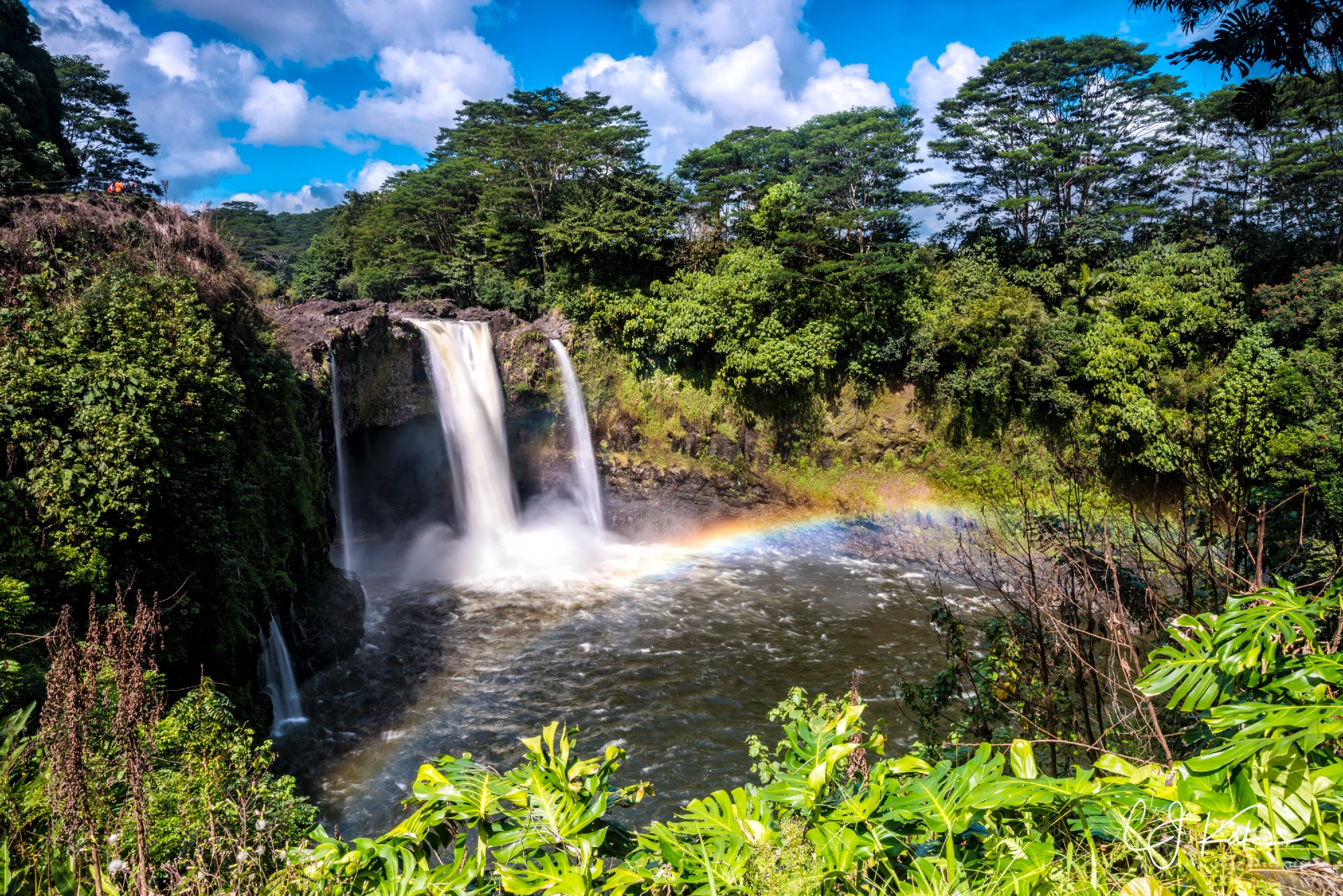 Waterfall in Hilo.