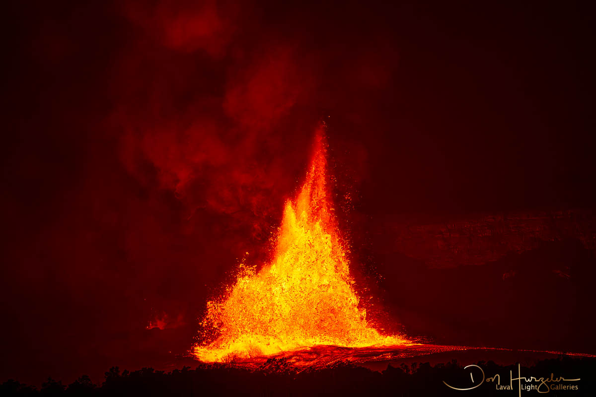 Kilauea Iki 37 From Kilauea Iki on episode 37.