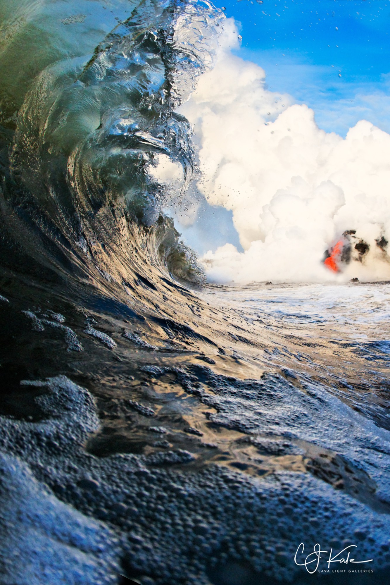 Hot wave action.